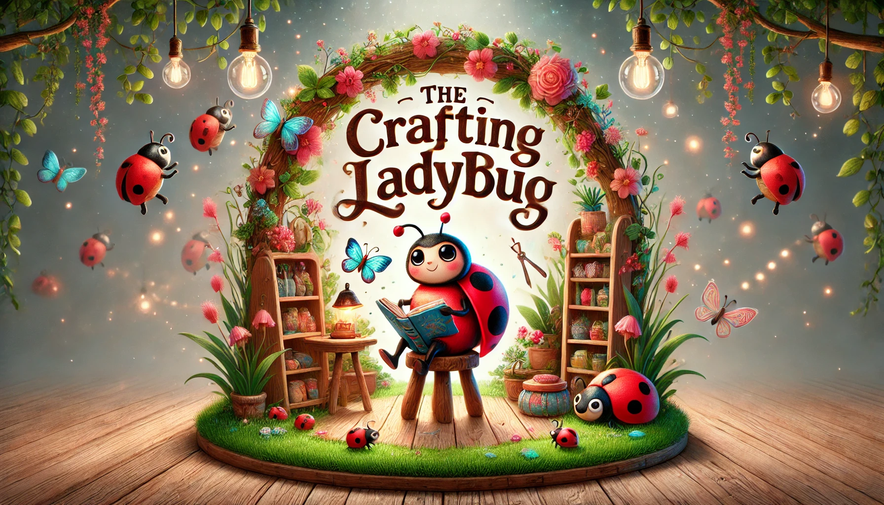 The Crafting LadyBug logo